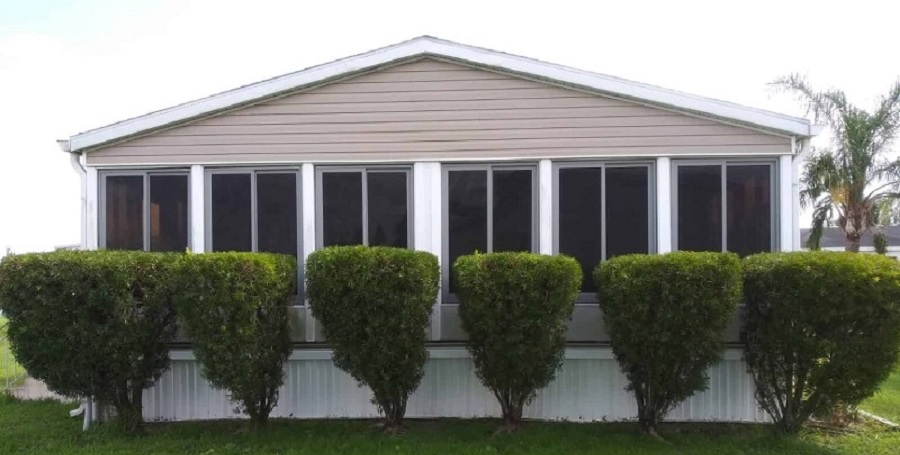 Manufactured home in Texas.