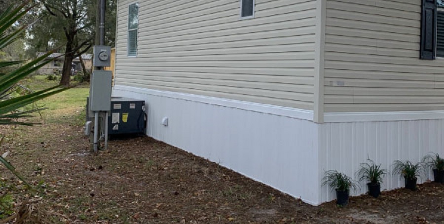 Manufactured home in Texas certified for a VA loan.